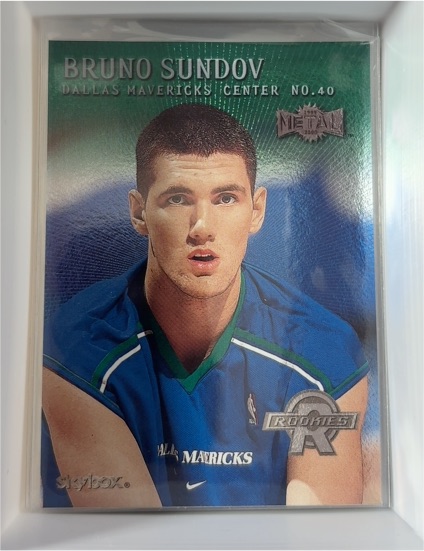 1999 Skybox Metal #40 Bruno Sundov — front