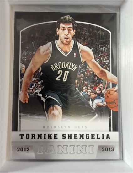 2012-13 Panini Basketball #293 Tornike Shengelia — front