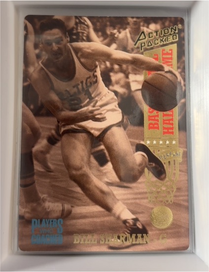 1993 Action Packed Hall of Fame #84 Bill Sharman — front