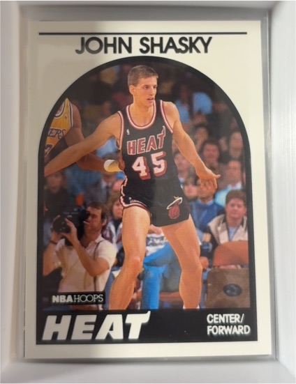 1989-90 Hoops #268 John Shasky — front