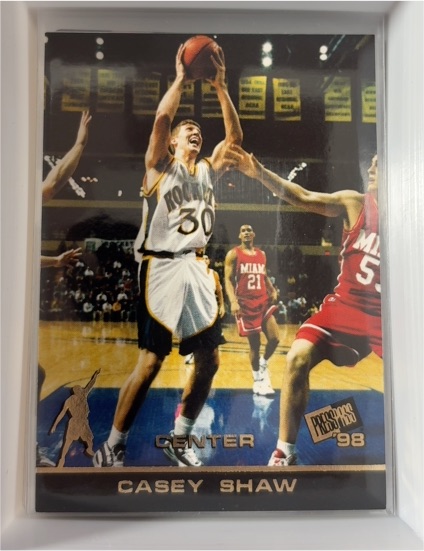 1998 Press Pass #34 Casey Shaw — front