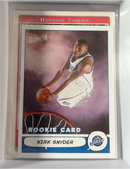 2004-05 Topps Bazooka #178 Kirk Snyder — front