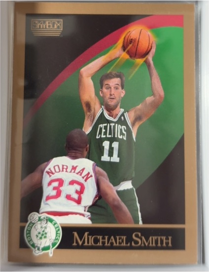 1990-91 SkyBox #24 Michael Smith — front