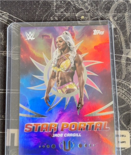 2025 Topps WWE Universe #SPO-20 Jade Cargill Star Portal — front