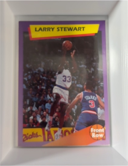 1991-92 Front Row Dream Picks #33 Larry Stewart — front