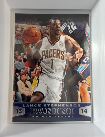 2013-14 Panini #23 Lance Stephenson — front