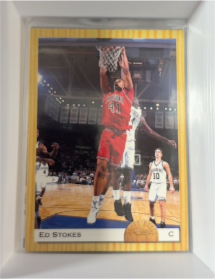 1993 Classic Draft Picks #68 Ed Stokes — front