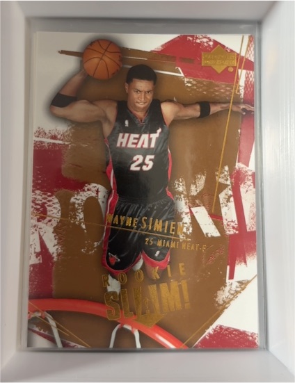 2005-06 Upper Deck Slam #107 Wayne Simien Rookie — front