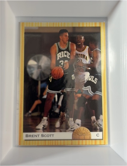 1993 Classic Draft Picks #66 Brent Scott — front