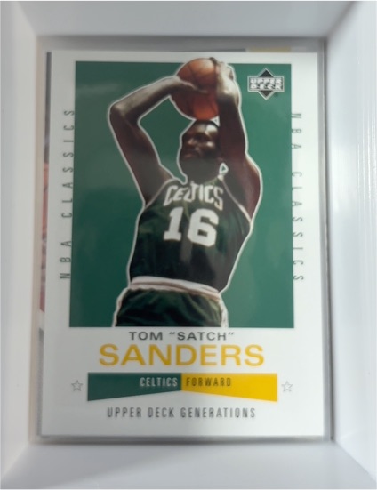 2002 Upper Deck Generations NBA Classics Tom "Satch" Sanders — front