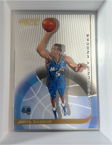 2001-02 Topps Champions and Contenders (TCC) #142 Jeryl Sasser — front