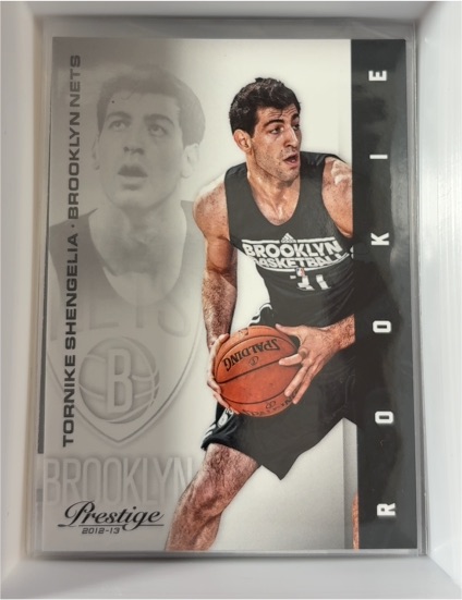 2012-13 Panini Prestige #246 Tornike Shengelia Rookie Brooklyn Nets — front