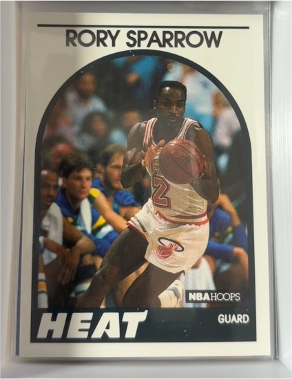 1989-90 NBA Hoops #207 Rory Sparrow — front