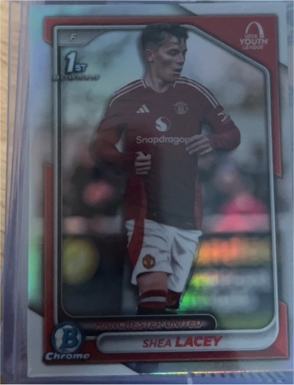 2024-25 Topps Chrome UEFA Youth League #BU-SL Shea Lacey — front