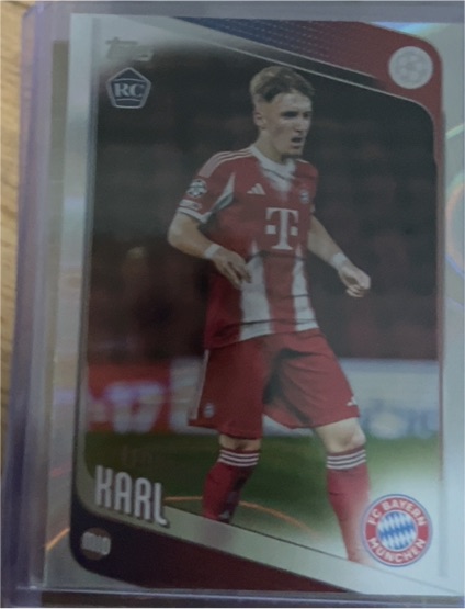 2025-26 Topps UEFA Club Competitions #187 Lennart Karl — front