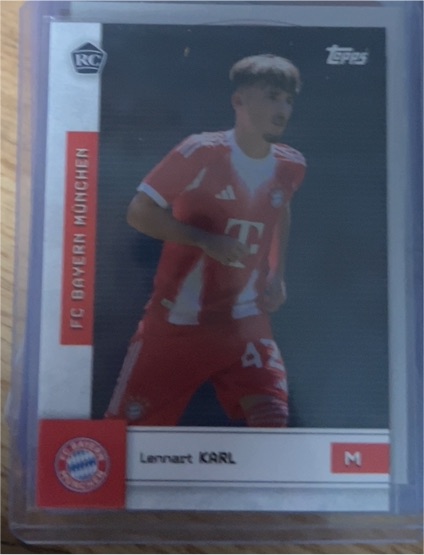 2025-26 Topps Bayern Munchen Munich Team Set #FT-14 Lennart Karl — front