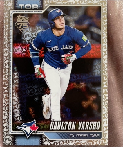 2026 Topps Series 1 #2 Daulton Varsho — front
