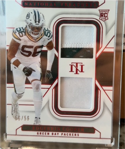 2024 Panini National Treasures #56 Edgerrin Cooper — front