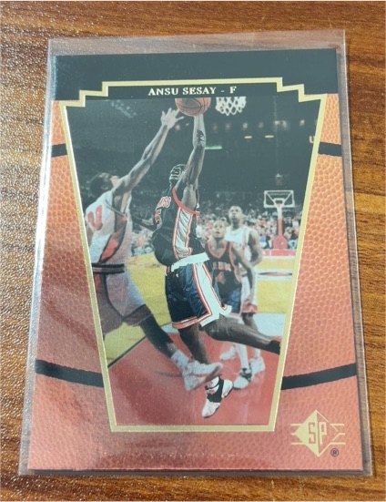1998-99 SP Top Prospects #10 Ansu Sesay — front