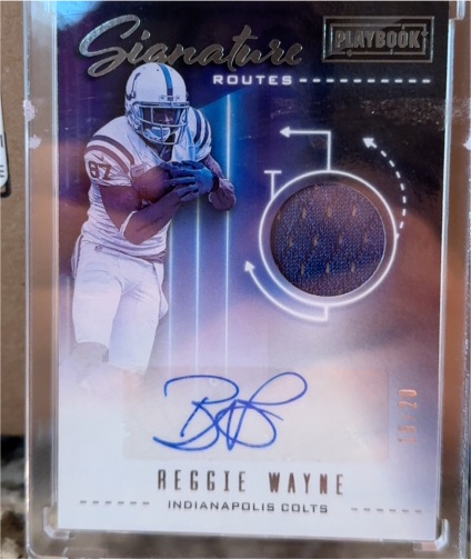 2013 Panini Playbook #34 Reggie Wayne — front
