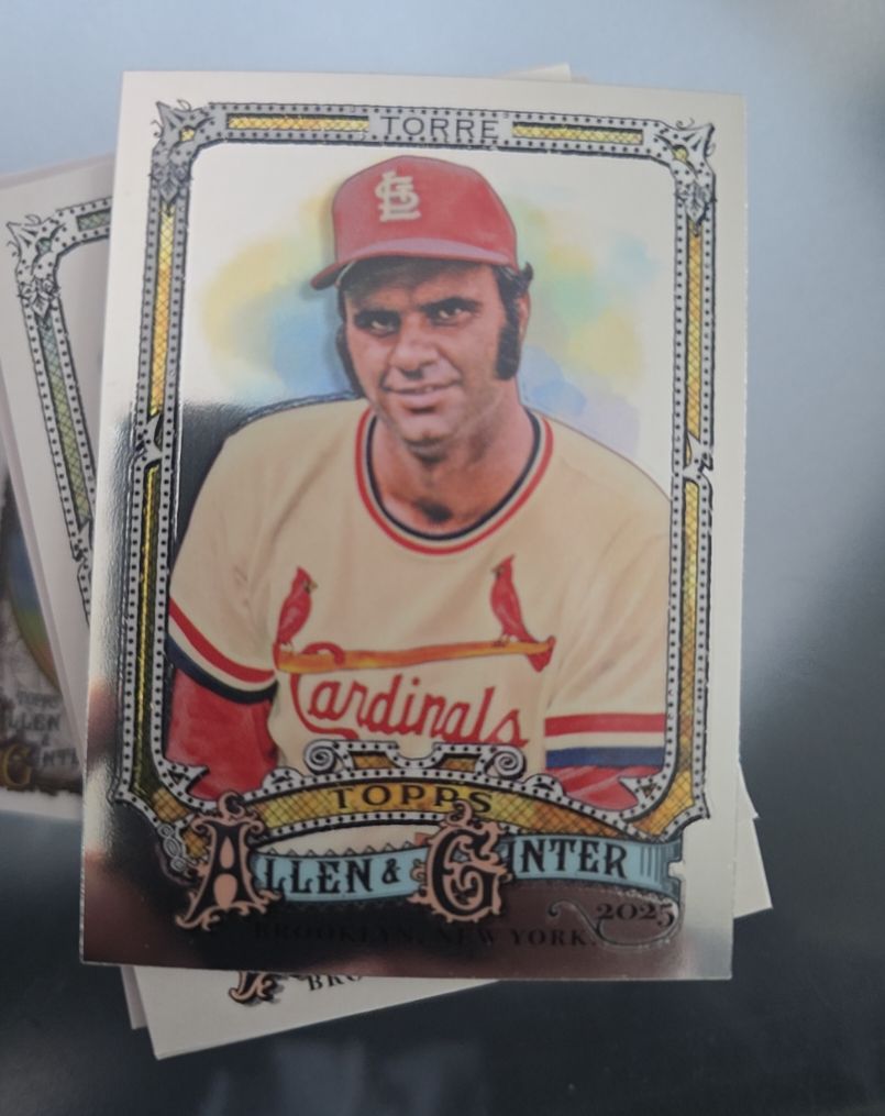 2025 Topps Allen & Ginter Chrome #27 Joe Torre — front