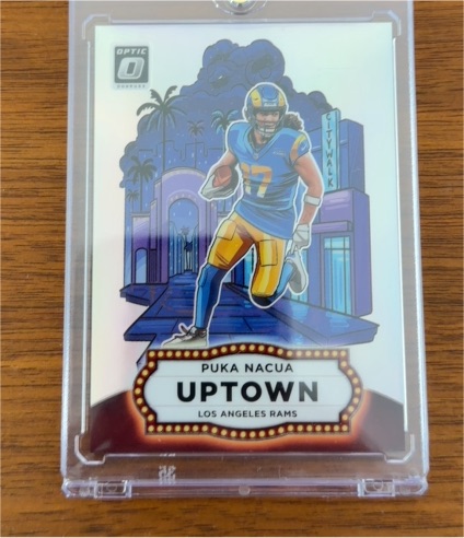 2025 Panini Donruss Optic #8 Puka Nacua Uptown — front