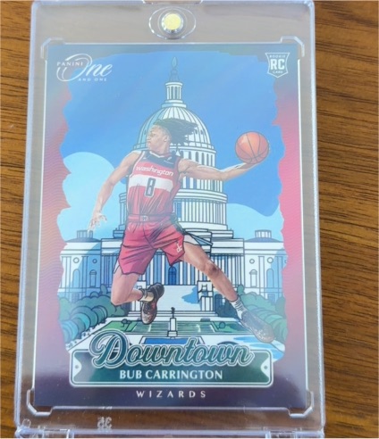 2024-25 Panini Donruss Optic #27 Bub Carrington Downtown — front