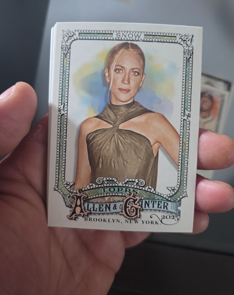 2025 Topps Allen & Ginter #276 Brittany Snow — front