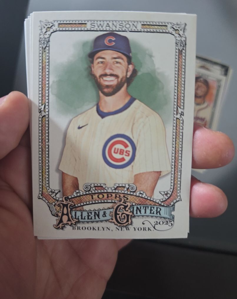 2025 Topps Allen & Ginter #52 Dansby Swanson — front