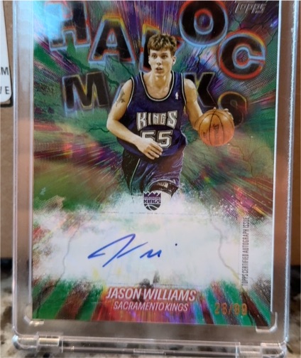 2025-26 Topps Havoc Marks #HM-JW Jason Williams — front