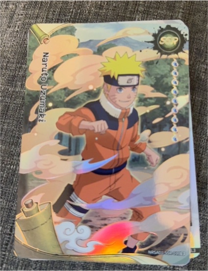 Naruto Kayou Heaven Scroll Series 1 NRSA01-SSR-011L3 Naruto Uzumaki — front