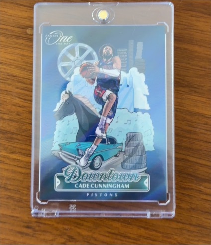 2024 Panini One Downtown Cade Cunningham — front