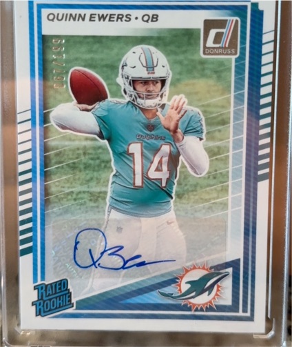 2025 Donruss #342 Quinn Ewers Rated Rookie — front