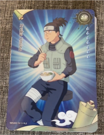 2025 Kayou Naruto Heaven Scroll Series 1 NRSA01-SR-014L2 Iruka Umino — front