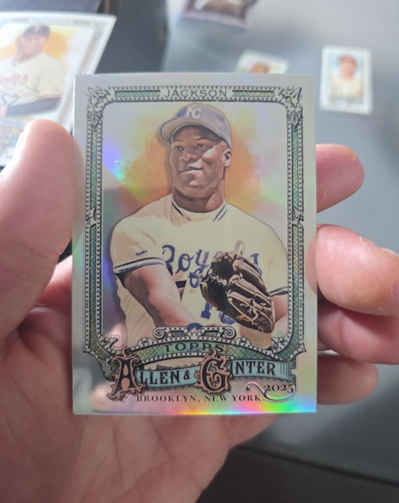 2025 Topps Allen & Ginter #18 Bo Jackson — front