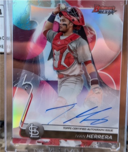 2020 Bowman's Best #B20-IH Ivan Herrera — front