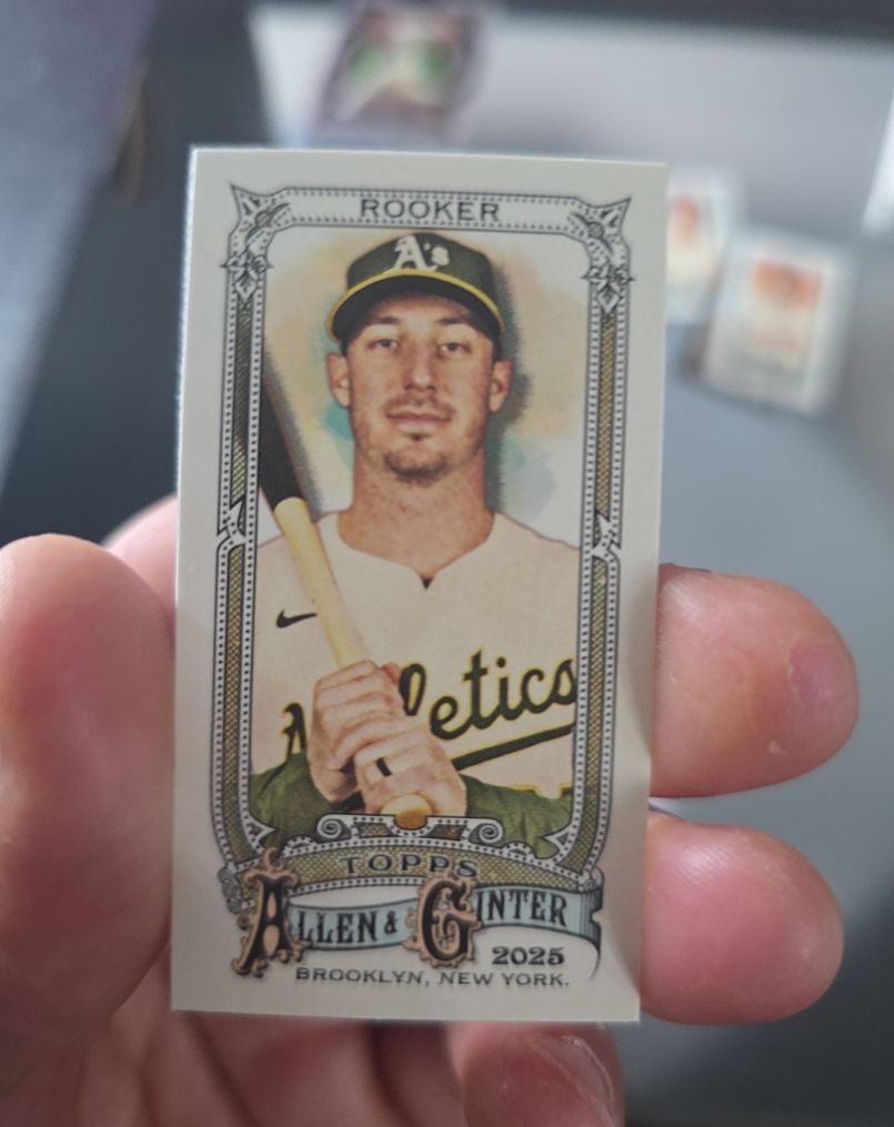 2025 Topps Allen & Ginter Mini #147 Brent Rooker — front