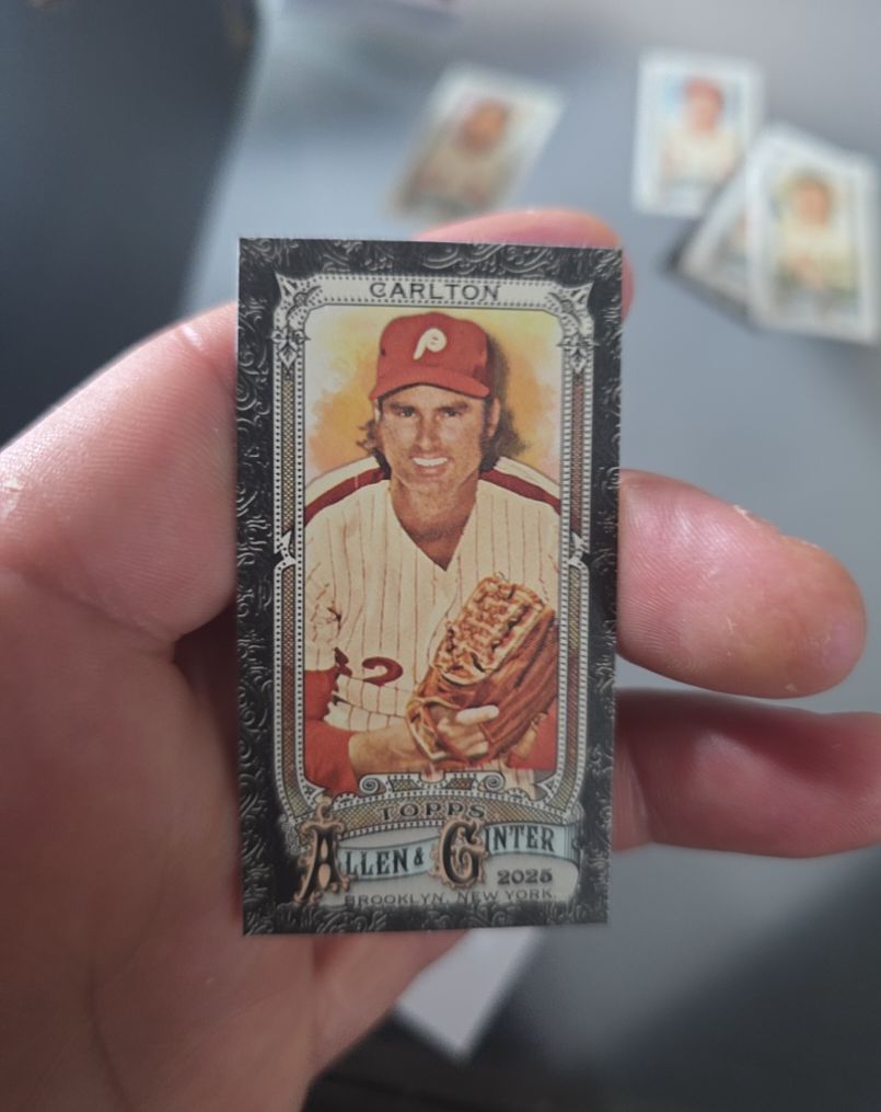 2025 Topps Allen & Ginter #38 Steve Carlton — front