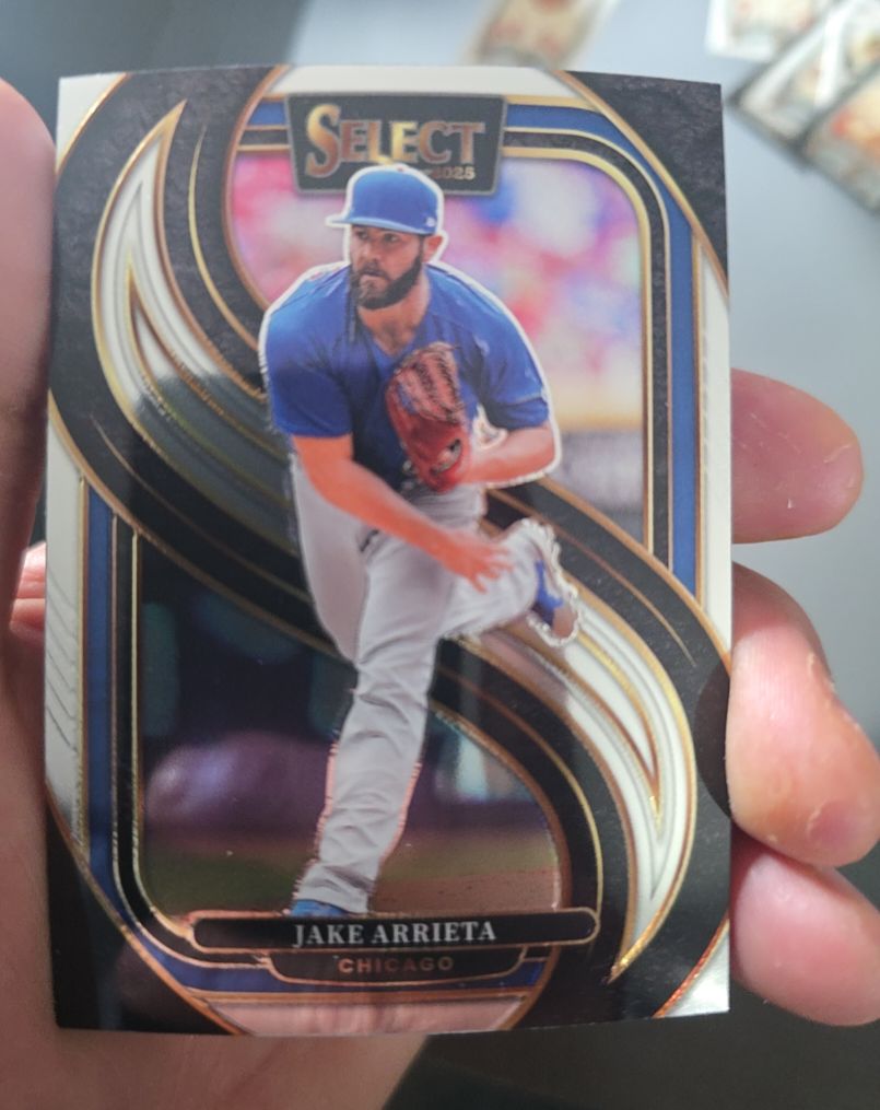 2025 Panini Select Premier Level #114 Jake Arrieta — front