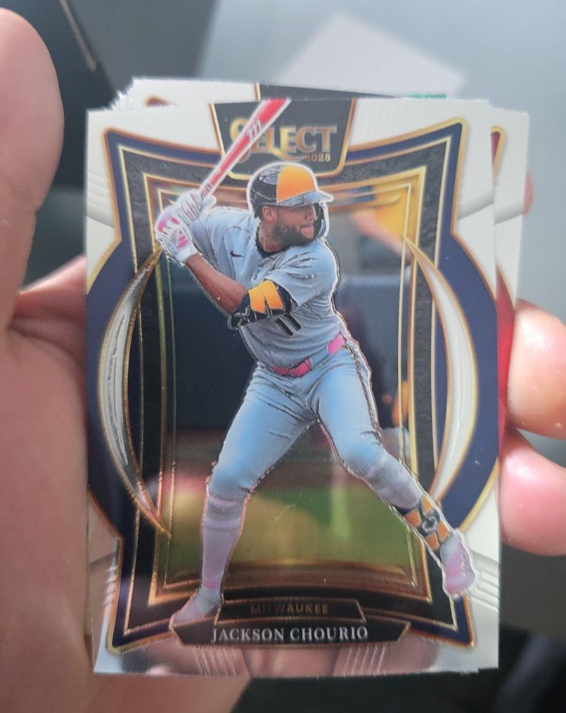 2025 Panini Select #90 Jackson Chourio — front
