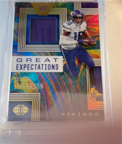 2020 Panini Illusions #GE18 Justin Jefferson — front