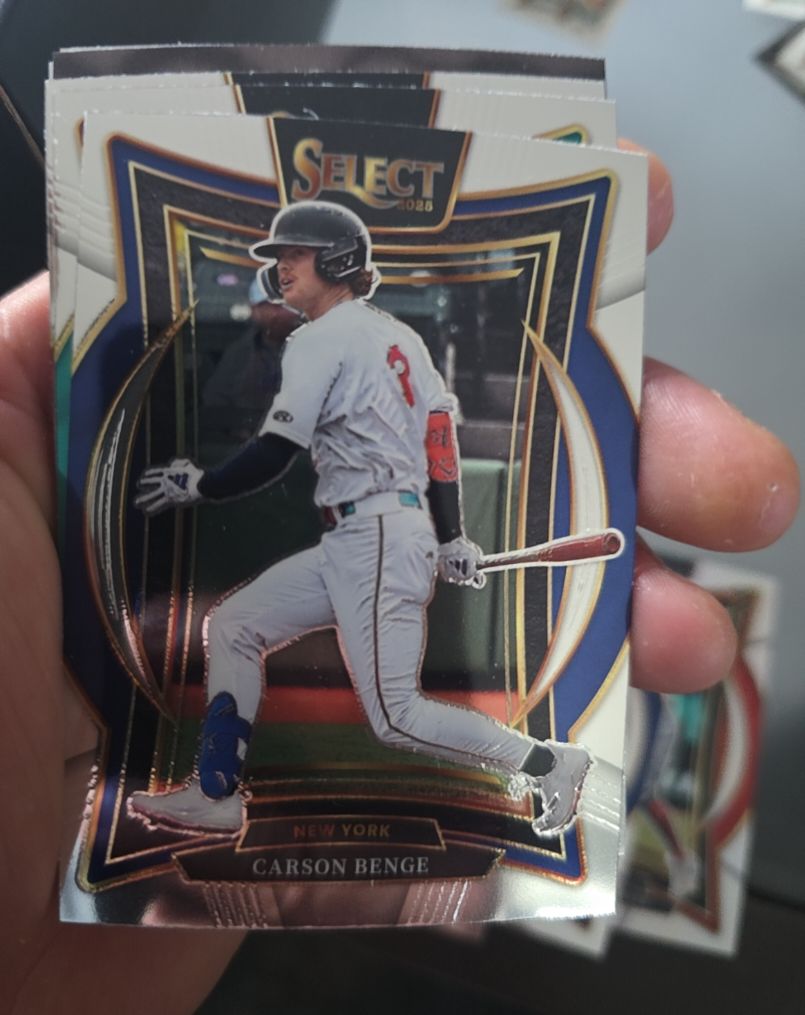 2025 Panini Select #93 Carson Benge — front