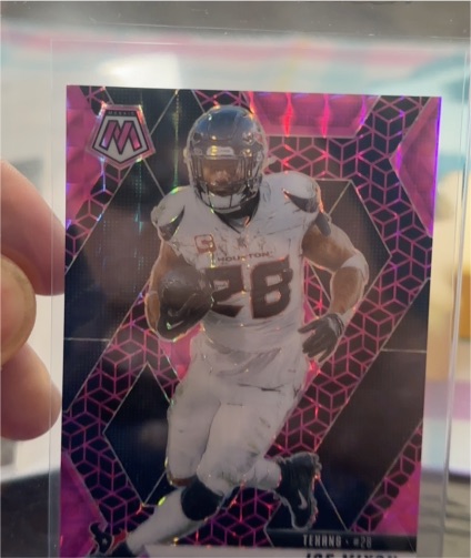 2023 Panini Mosaic Pink Camo #28 TenNessee Tennessee Titans — front