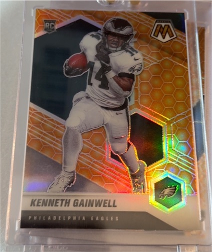 2021 Panini Mosaic #339 Kenneth Gainwell — front