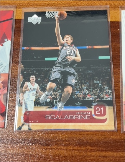 2005 Upper Deck #21 Brian Scalabrine — front