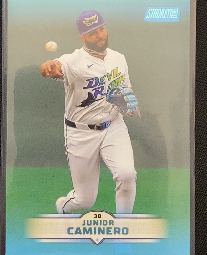 2025 Topps Stadium Club #146 Junior Caminero — front