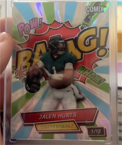 2025 Wild Card COMIX #1 Jalen Hurts — front