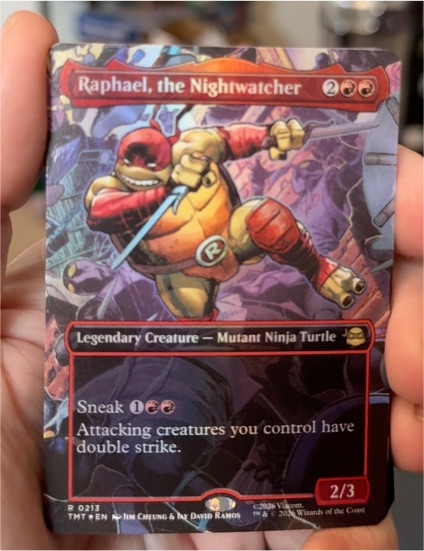 2020 Magic: The Gathering #213 Raphael, the Nightwatcher — front