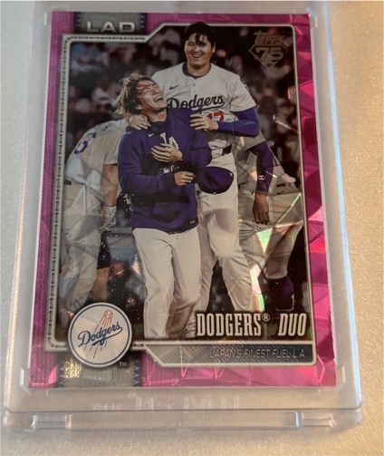 2026 Topps Series 1 #265 Dodgers Duo Shohei Ohtani & Yoshi Yamamoto — front