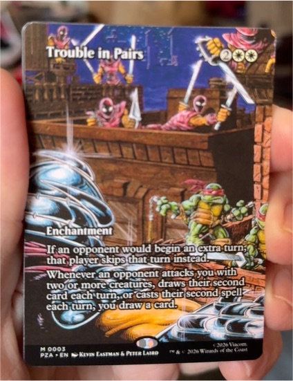 2020 Wizards of the Coast Trouble in Pairs #0003 — front